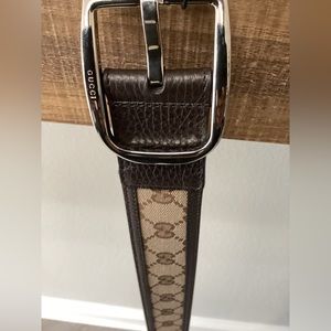 Gucci Monogram Belt